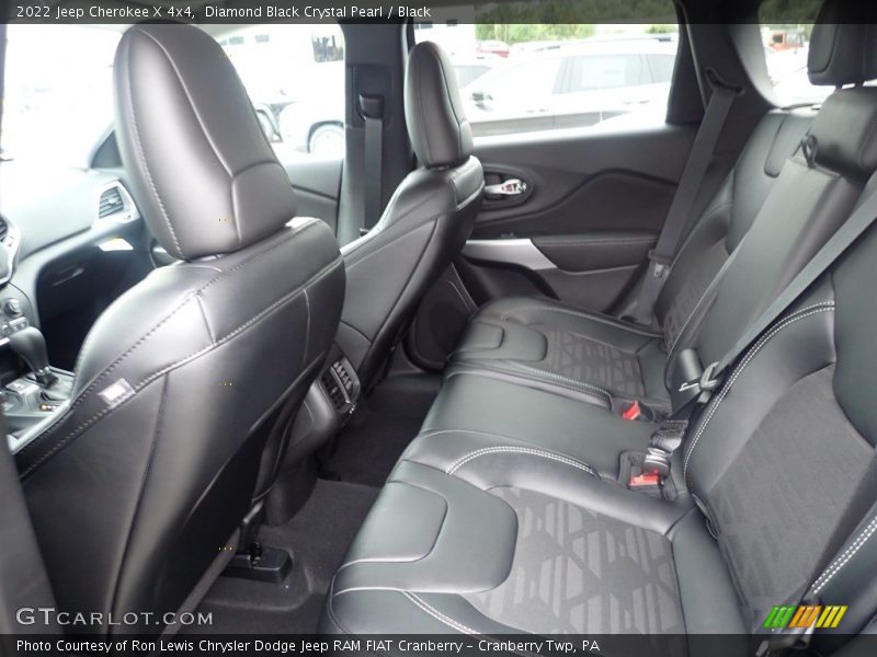 Rear Seat of 2022 Cherokee X 4x4