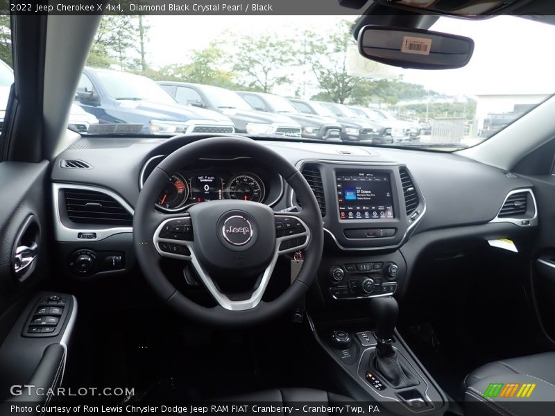 Dashboard of 2022 Cherokee X 4x4