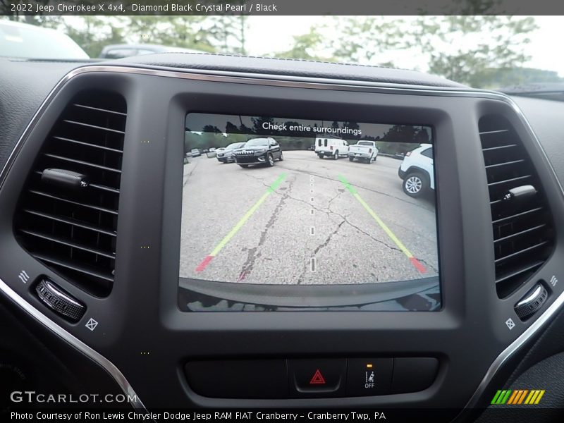 Diamond Black Crystal Pearl / Black 2022 Jeep Cherokee X 4x4