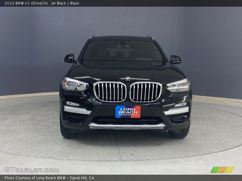 Jet Black / Black 2019 BMW X3 sDrive30i