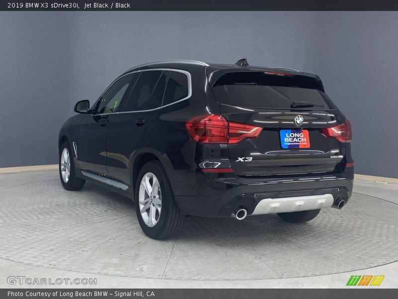 Jet Black / Black 2019 BMW X3 sDrive30i