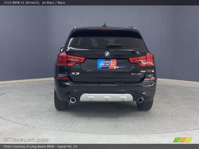 Jet Black / Black 2019 BMW X3 sDrive30i