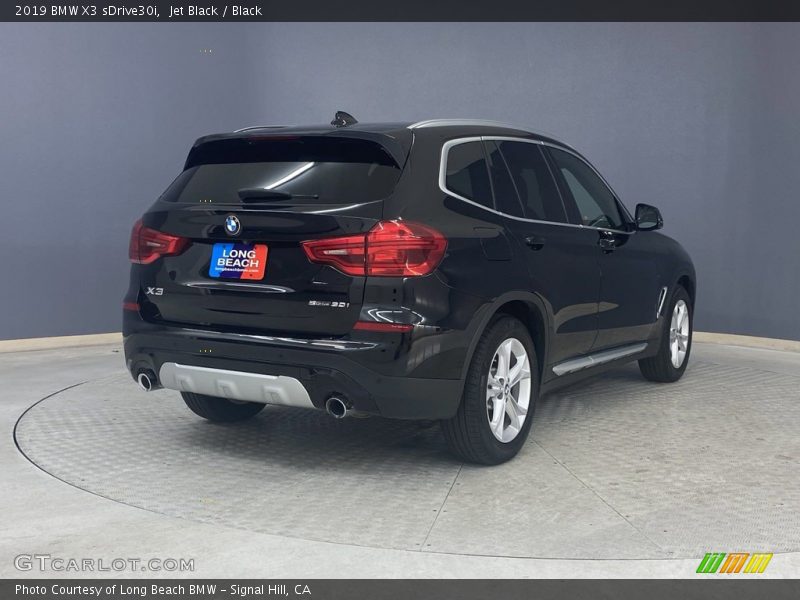 Jet Black / Black 2019 BMW X3 sDrive30i