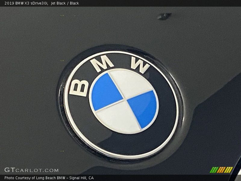 Jet Black / Black 2019 BMW X3 sDrive30i