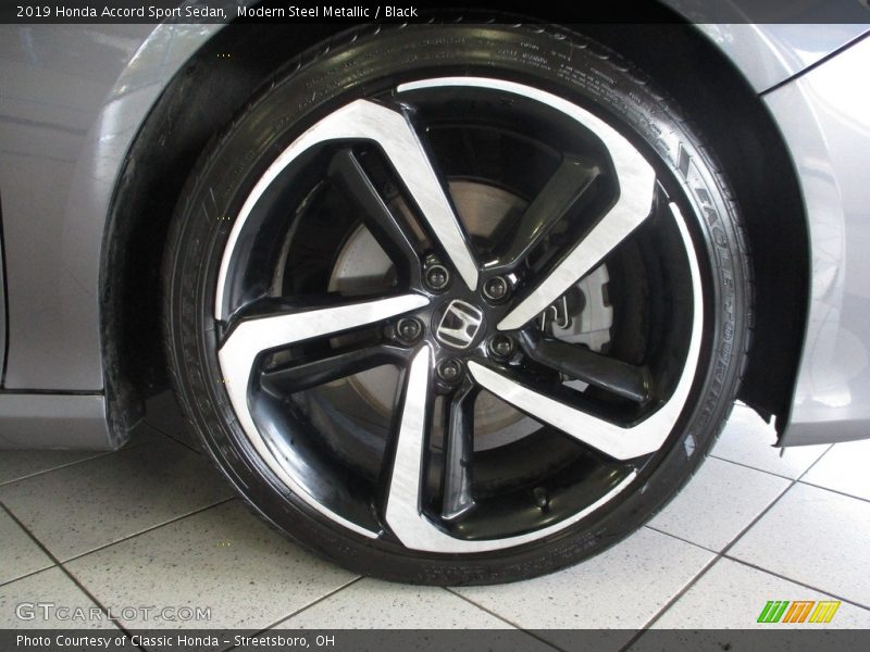 Modern Steel Metallic / Black 2019 Honda Accord Sport Sedan