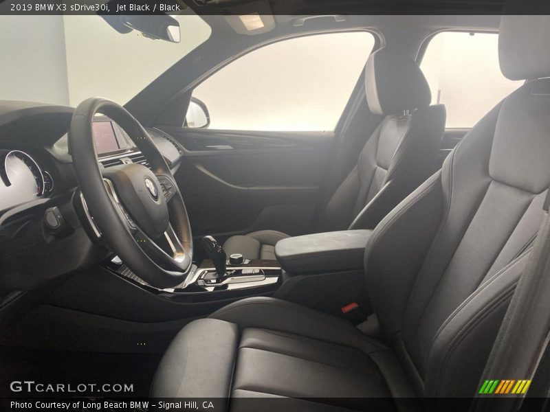 Jet Black / Black 2019 BMW X3 sDrive30i
