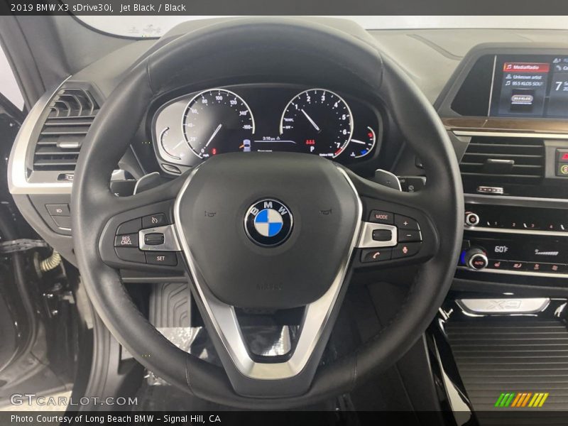 Jet Black / Black 2019 BMW X3 sDrive30i