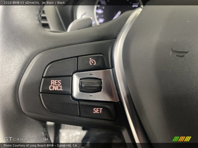 Jet Black / Black 2019 BMW X3 sDrive30i