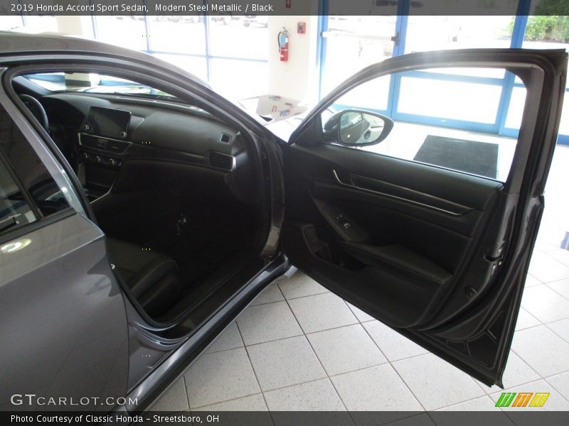 Modern Steel Metallic / Black 2019 Honda Accord Sport Sedan