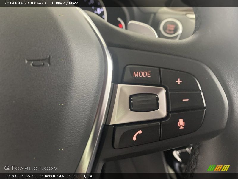Jet Black / Black 2019 BMW X3 sDrive30i
