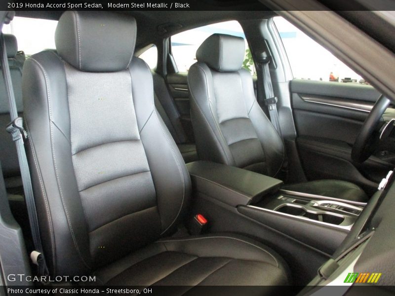 Modern Steel Metallic / Black 2019 Honda Accord Sport Sedan