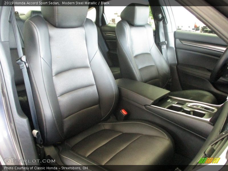 Modern Steel Metallic / Black 2019 Honda Accord Sport Sedan