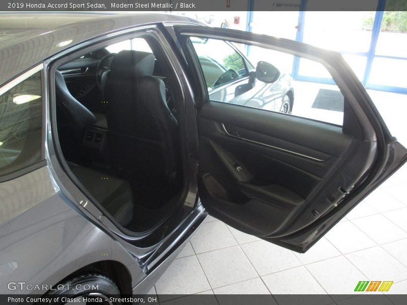 Modern Steel Metallic / Black 2019 Honda Accord Sport Sedan