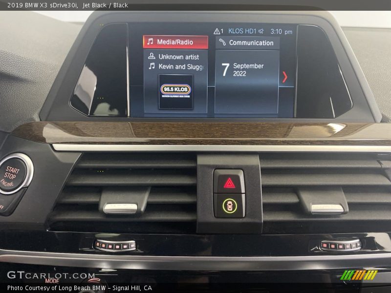 Jet Black / Black 2019 BMW X3 sDrive30i