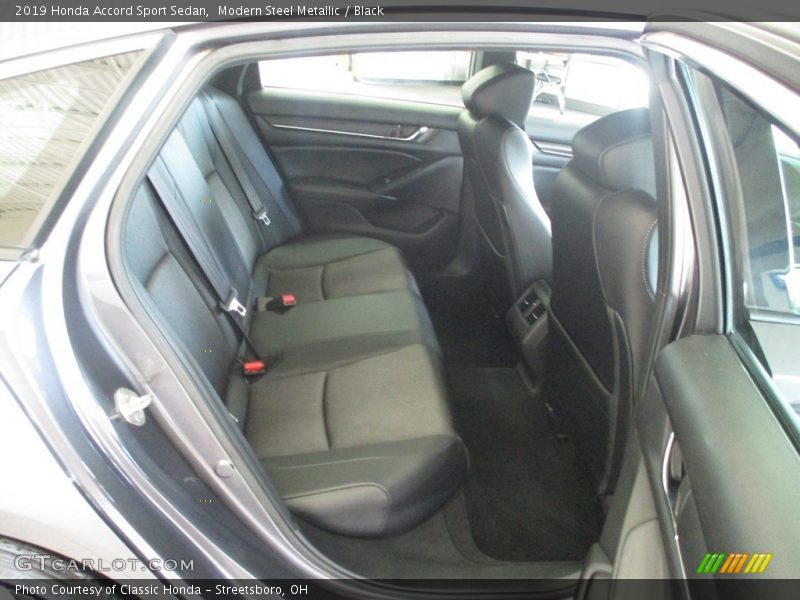 Modern Steel Metallic / Black 2019 Honda Accord Sport Sedan