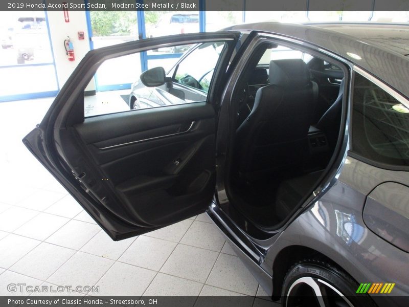 Modern Steel Metallic / Black 2019 Honda Accord Sport Sedan