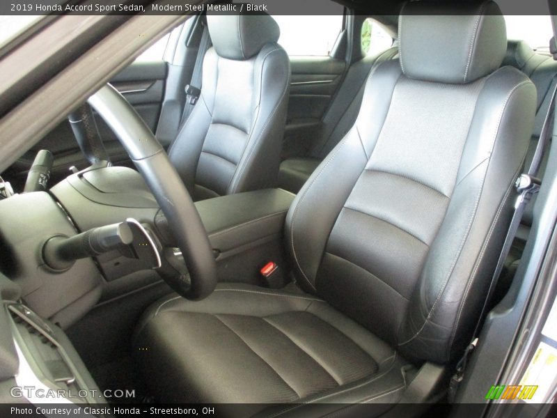 Modern Steel Metallic / Black 2019 Honda Accord Sport Sedan