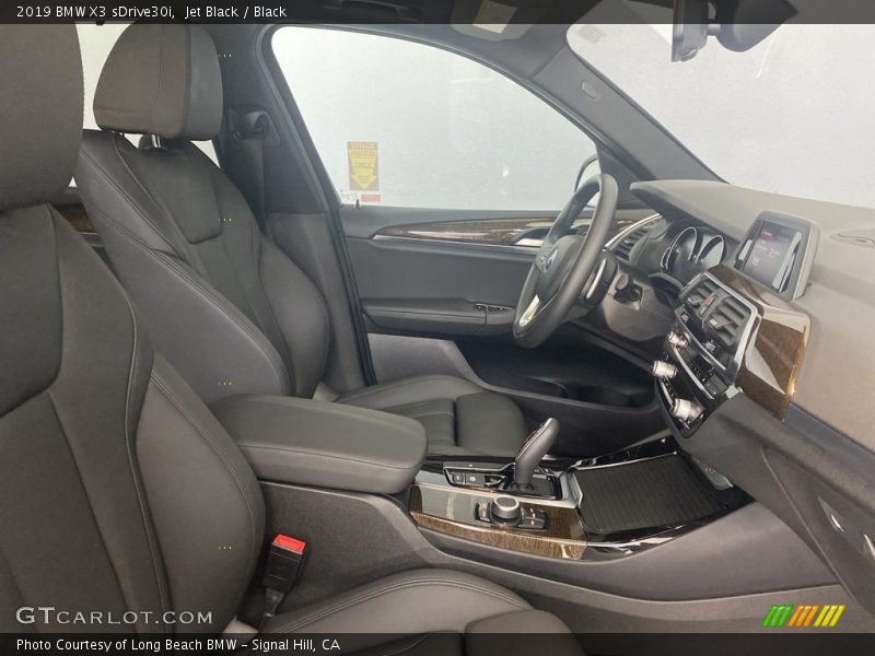 Jet Black / Black 2019 BMW X3 sDrive30i