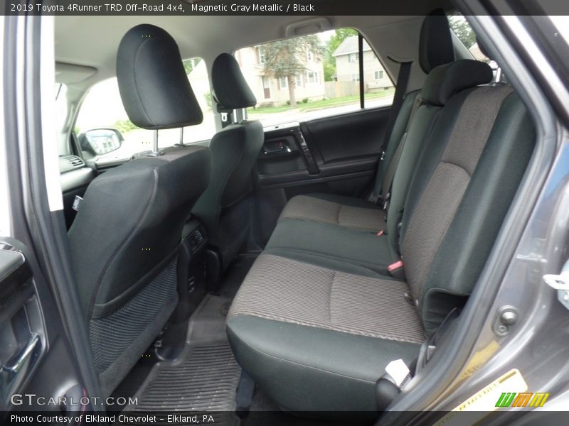 Rear Seat of 2019 4Runner TRD Off-Road 4x4