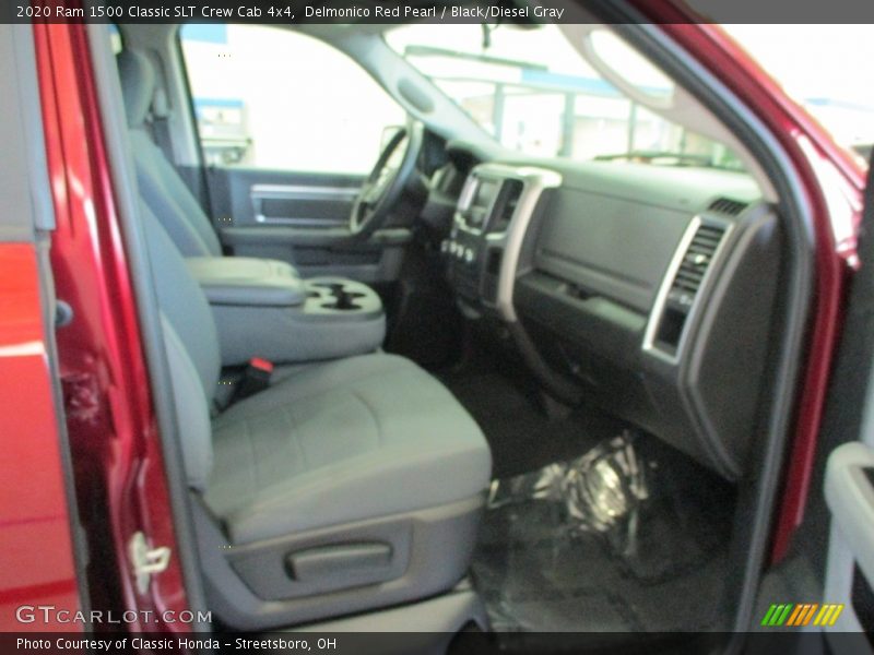 Delmonico Red Pearl / Black/Diesel Gray 2020 Ram 1500 Classic SLT Crew Cab 4x4