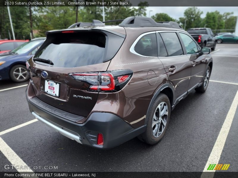 Cinnamon Brown Pearl / Slate Black 2020 Subaru Outback 2.5i Limited