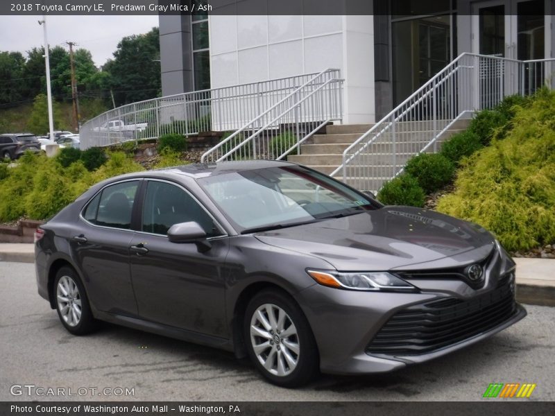 Predawn Gray Mica / Ash 2018 Toyota Camry LE