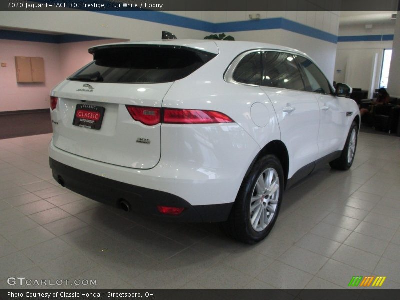 Fuji White / Ebony 2020 Jaguar F-PACE 30t Prestige