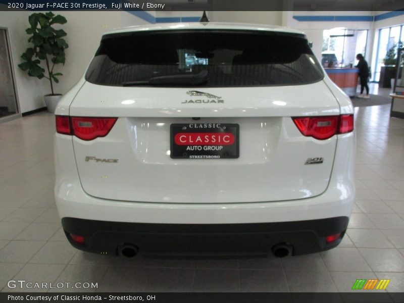 Fuji White / Ebony 2020 Jaguar F-PACE 30t Prestige