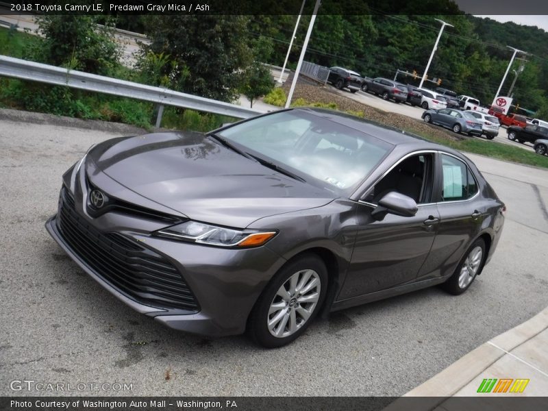 Predawn Gray Mica / Ash 2018 Toyota Camry LE