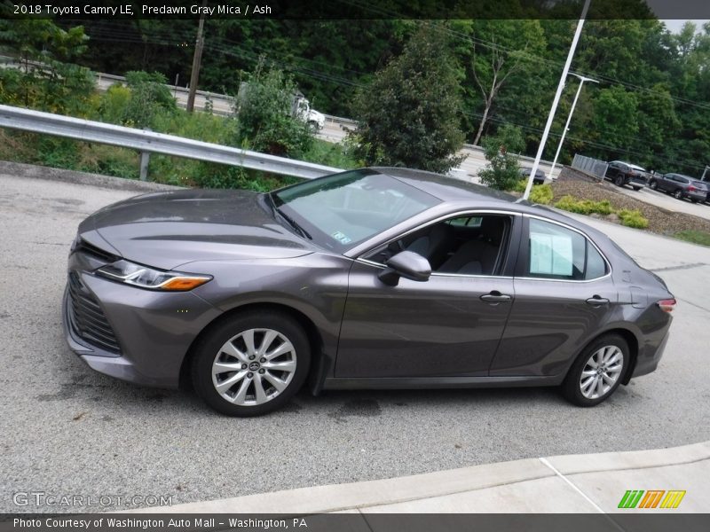 Predawn Gray Mica / Ash 2018 Toyota Camry LE