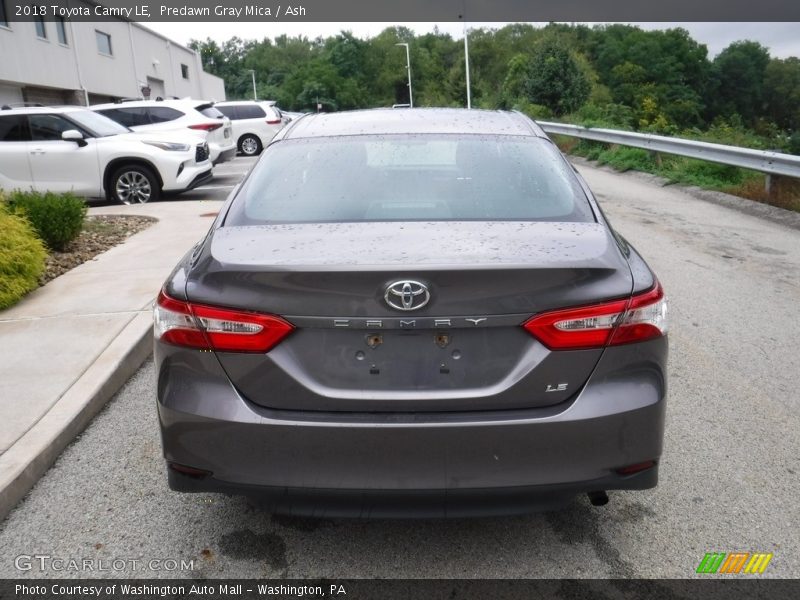 Predawn Gray Mica / Ash 2018 Toyota Camry LE