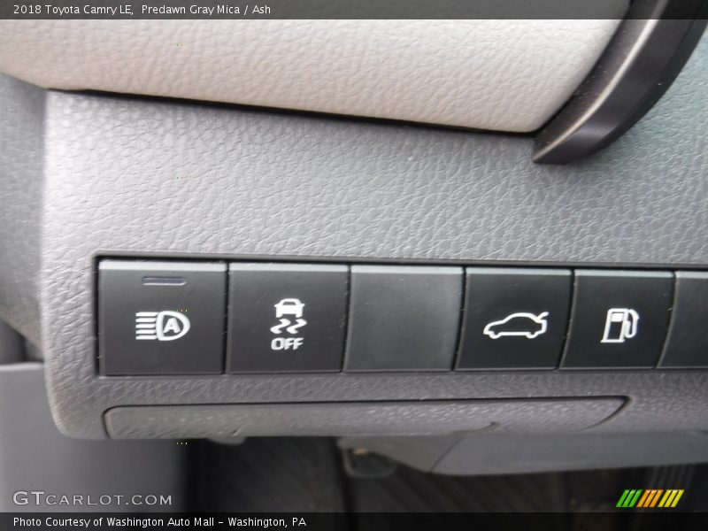 Predawn Gray Mica / Ash 2018 Toyota Camry LE