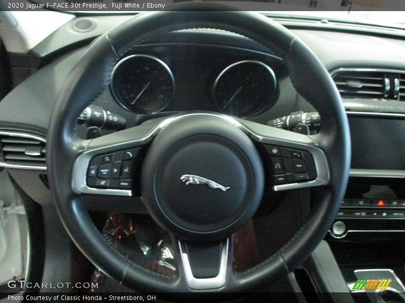 Fuji White / Ebony 2020 Jaguar F-PACE 30t Prestige
