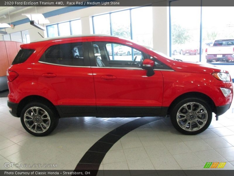 Race Red / Medium Light Stone 2020 Ford EcoSport Titanium 4WD