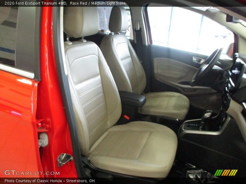 Front Seat of 2020 EcoSport Titanium 4WD