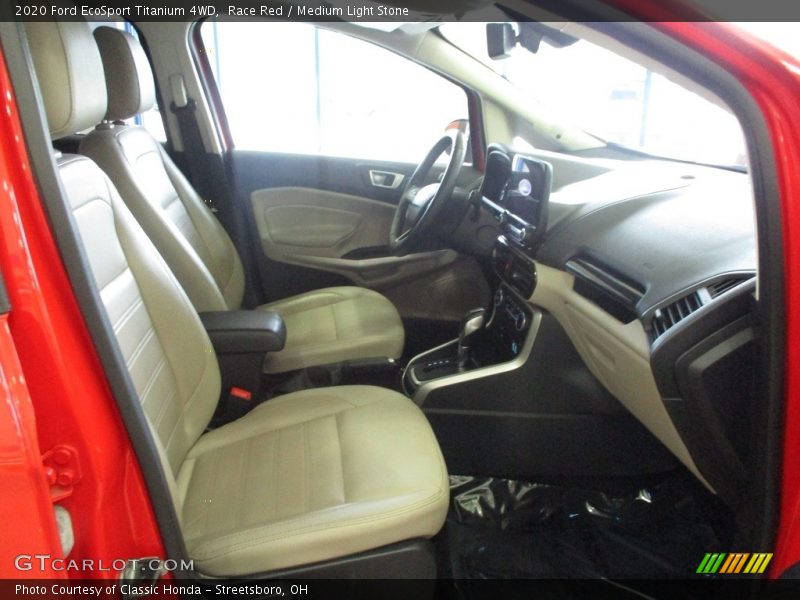 Race Red / Medium Light Stone 2020 Ford EcoSport Titanium 4WD