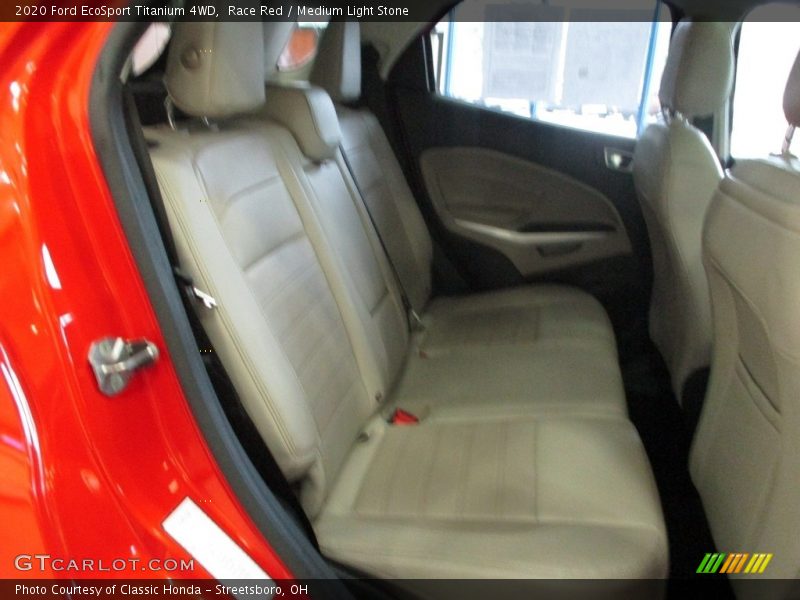 Rear Seat of 2020 EcoSport Titanium 4WD