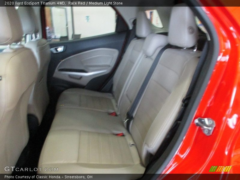 Race Red / Medium Light Stone 2020 Ford EcoSport Titanium 4WD
