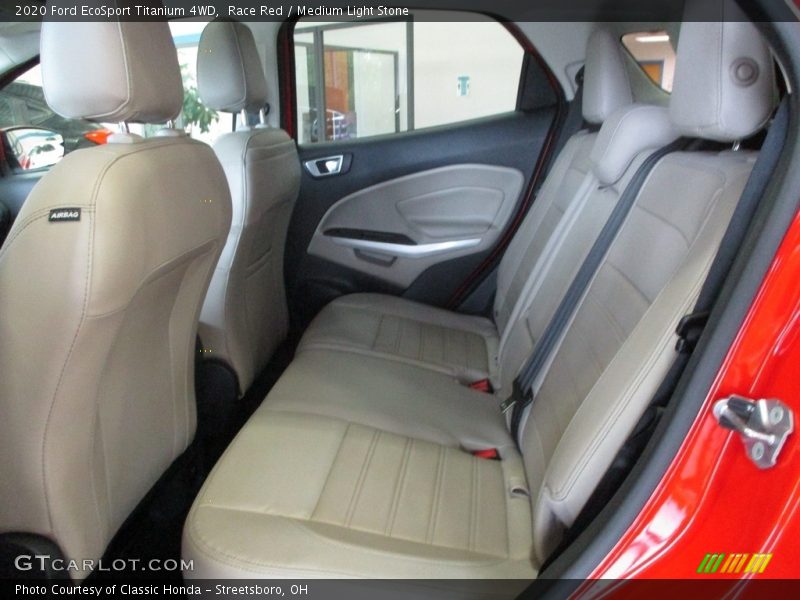 Rear Seat of 2020 EcoSport Titanium 4WD