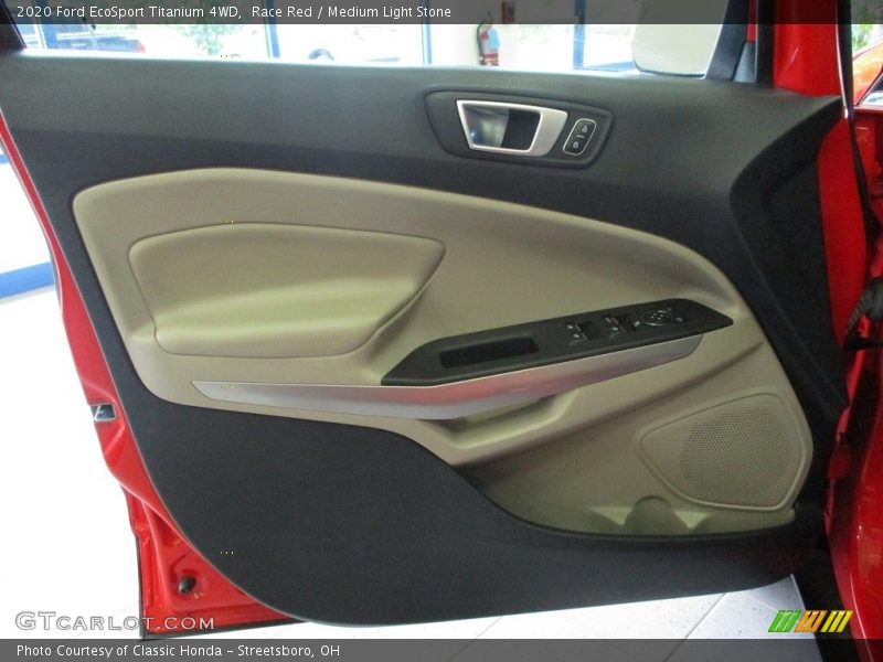 Race Red / Medium Light Stone 2020 Ford EcoSport Titanium 4WD