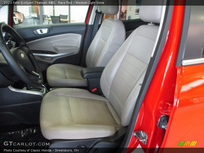 Race Red / Medium Light Stone 2020 Ford EcoSport Titanium 4WD