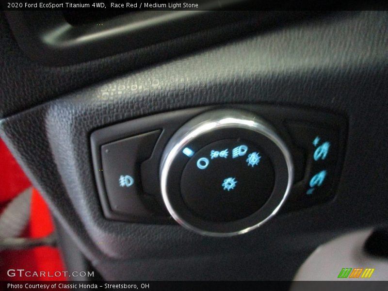 Race Red / Medium Light Stone 2020 Ford EcoSport Titanium 4WD