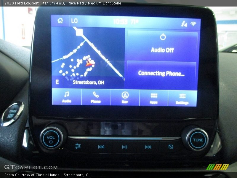 Race Red / Medium Light Stone 2020 Ford EcoSport Titanium 4WD