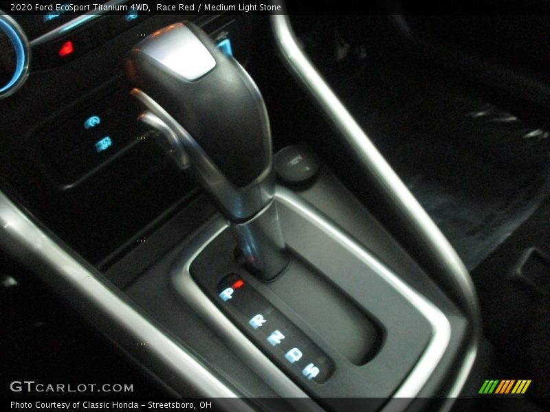 Race Red / Medium Light Stone 2020 Ford EcoSport Titanium 4WD