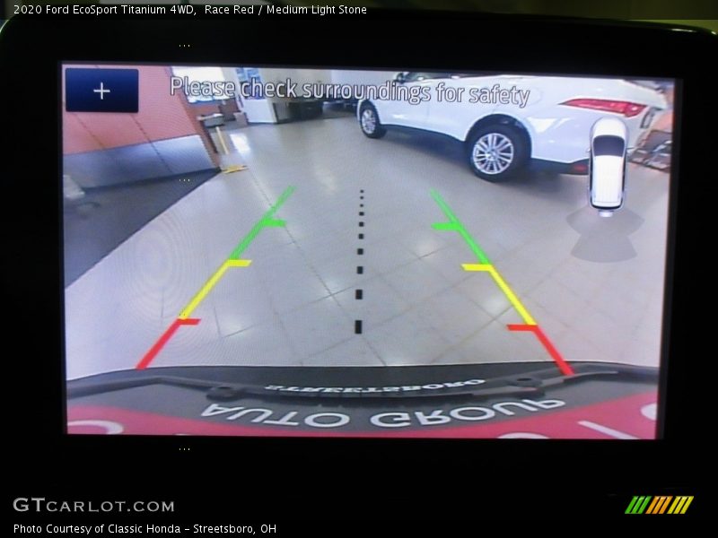 Race Red / Medium Light Stone 2020 Ford EcoSport Titanium 4WD