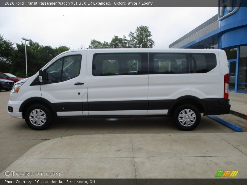 Oxford White / Ebony 2020 Ford Transit Passenger Wagon XLT 350 LR Extended