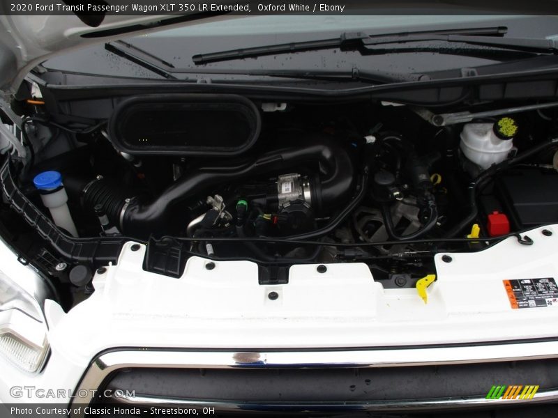 Oxford White / Ebony 2020 Ford Transit Passenger Wagon XLT 350 LR Extended