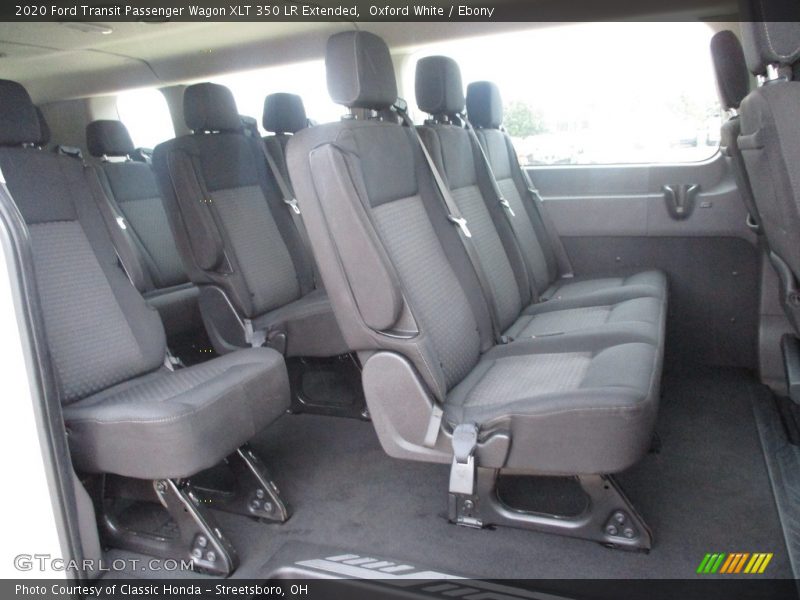 Rear Seat of 2020 Transit Passenger Wagon XLT 350 LR Extended