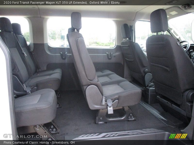 Rear Seat of 2020 Transit Passenger Wagon XLT 350 LR Extended