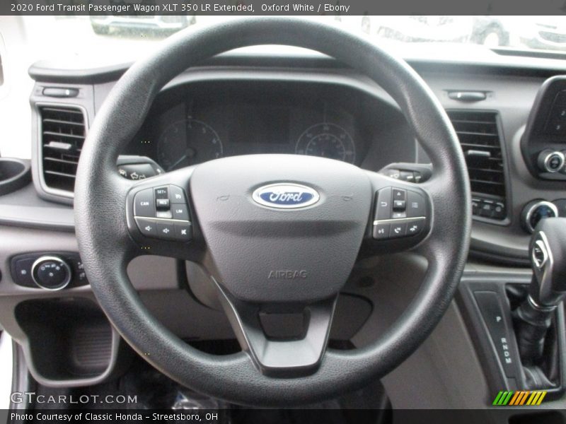  2020 Transit Passenger Wagon XLT 350 LR Extended Steering Wheel